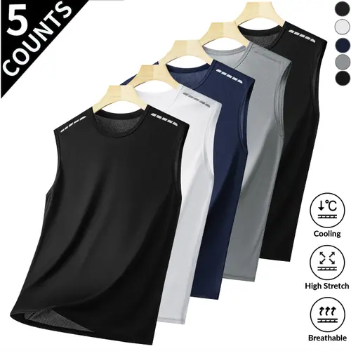 Men's Athletic Plaid Short Sleeve Sports T-Shirt - Lightweight, Quick-Dry, Breathable, Cooling, High-Elastic, High-Flexibility for Summer Sports & Fitness, Breathable Lightweight Top, Casual Outdoor Sports