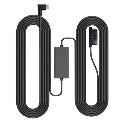 Hard-Wired Dashcam Installation Kit, 12V-24V Multi-Function Automotive Power Accessory with 24-Hour Parking Monitoring, Low Voltage Protection, USB-C Compatibility (5V 1A/3A), Hidden DIY Wiring, 8 Fuse Taps & Pry Tool sohochic