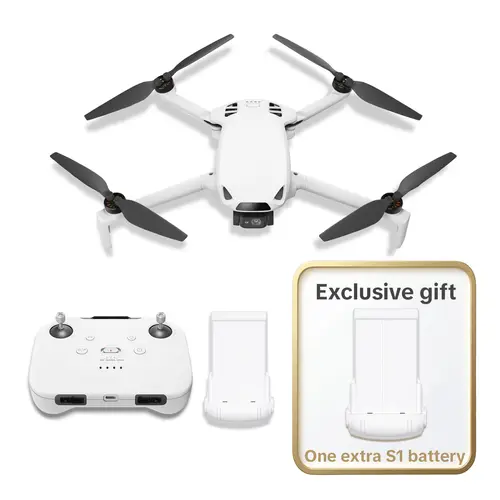 Skyrover S1 Mini Drone with Camera 4K/60fps Video, 3-Axis Gimbal Stabilization, 40-Min Flight Time, Under 249g, Auto Track S1-5,father'sdaygifts