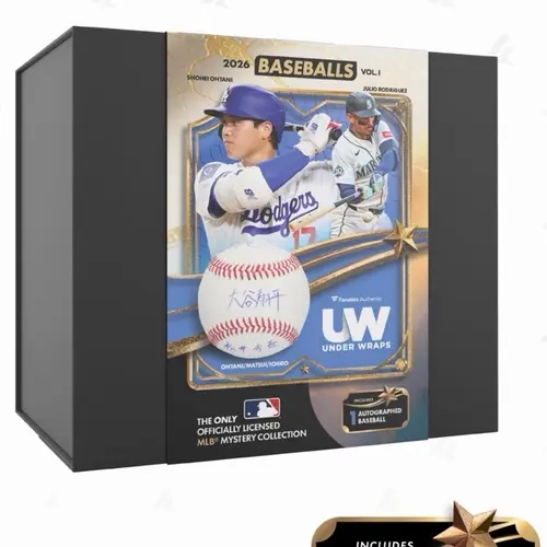 2026 vol 1 Dome Baseball Fanatics Signed Authentic Baseball Memorabilia Box
