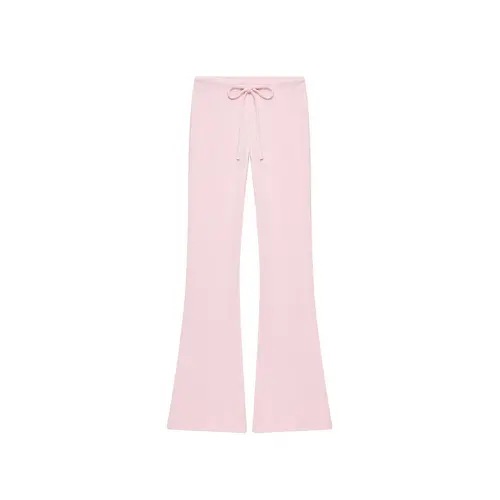 FDR Women’s Low-Rise Velvet-Feel Fitted Gauchos Pants, Soft Stretch Spandex Casual Clothes, Y2K Streetwear Chic Trousers for Daily Wear, Halloween Outings
