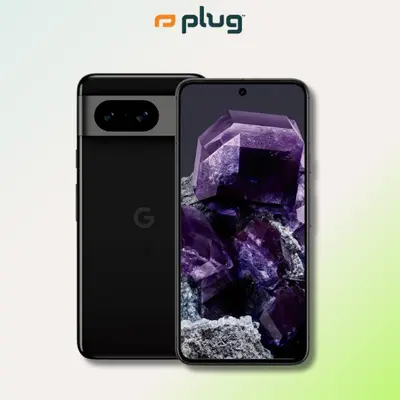 Refurbished Google Pixel 8 (Unlocked) - Acceptable Condition with 1-Year Warranty by Plug