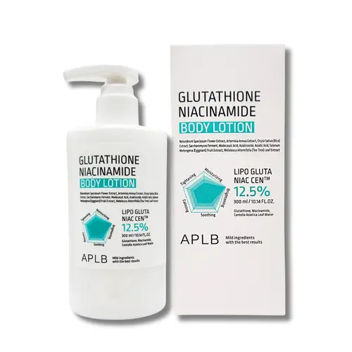 APLB Glutathione Niacinamide Body Lotion, Wash, WASH&LOTION / APLB Retinol Vitamin C Vitamin E Body Lotion 300ml