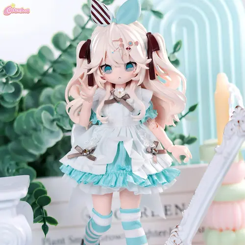Sugary Girls Series MJD Blind Box, Kawaii Collectible Ball Jointed Doll Blind Box, Cute Dress Up Doll with Joints, Collection Action Figure for Birthday Christmas Gifts Blindbags Random Surprise Set Sealed Hobby Box
