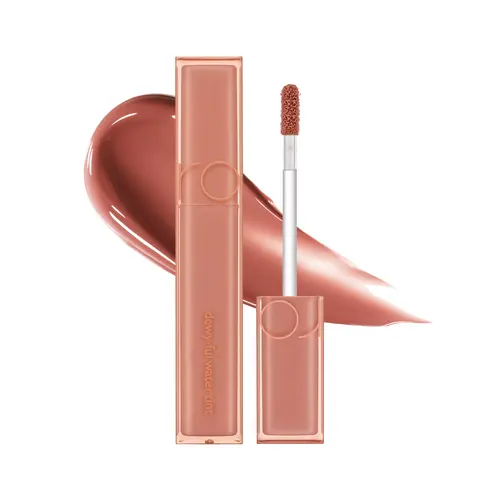 rom&nd Dewy-ful Water Tint Lipgloss, Glossy Cosmetic Makeup with Thymus Vulgaris (Thyme) Extract (13 Shades)