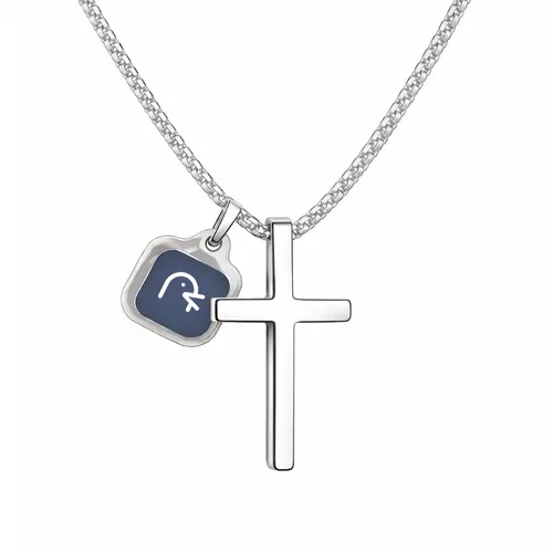 YAPPY Interactive NFC Pendant Cross Necklace - Minimalist Christian Crucifix Necklaces with Daily Bible Verse Scan, Scripture & Truth Jewelry, Most Popular Gym Accessory, Meaningful Gift for Adults