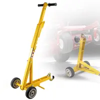 Lawn Mower Jack 800LBS Capacity Zero Turn Mower Jack Lift Foldable Heavy Duty for Commercial or Push Mowers with Wheels