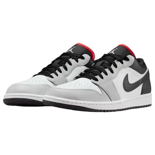 Jordan 1 Low Neutral Grey Infrared Men's 553558-045 New