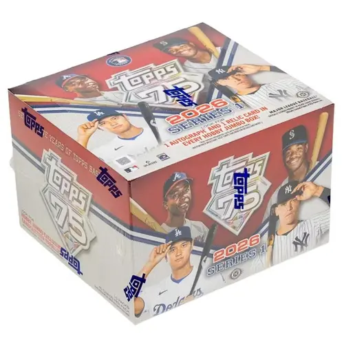 2026 Topps Series 1 Baseball - Jumbo Hobby Box