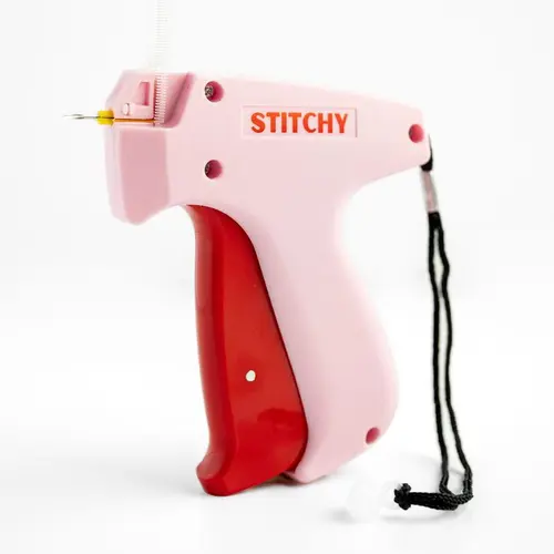 Stitchy 2.0 - Alter Your Clothing Instantly - 1 Red and PinkStitchy with 1200 Micro Stitches - At-Home Alterations -Wardrobe Assistant