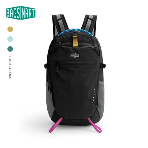 BAGSMART FARO Ultra-Light 20L Backpack with 3D Breathable Panel & Water-Resistant Pockets for Everyday Adventure