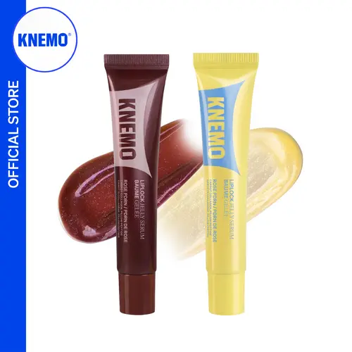 KNEMO LipLock Jelly Serum - Bungeoppang Limited Edition Richly Pigmented Tinted Lip Moisturizer with Multicolor Shimmer, Shine Enhancing, 24H Moisture, Synthetic Wax, 2-Hexanediol, Lip Routine Care Treatments, Glossy Finish