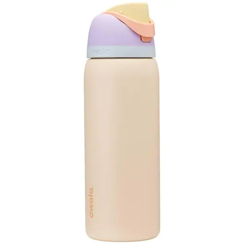 Owala 32oz FreeSip Insulated Stainless Steel Reusable Water Bottle, Portable Design with Loop & Secure Lid