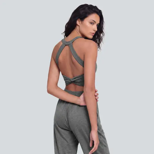 Halara U Neck Pocket Harem Casual Jumpsuit-Easy Peezy Edition