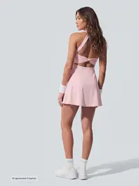 Halara Backless Crisscross Active Dress-Easy Peezy Edition #SwimWeek