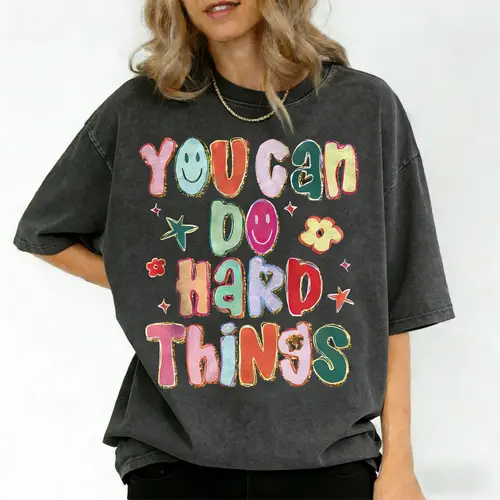 Comfort You Can Do Hard Things Teacher Shirt, School Counselor T-Shirt, Special Education Teacher Shirt, SPED Teacher Shirt Gift