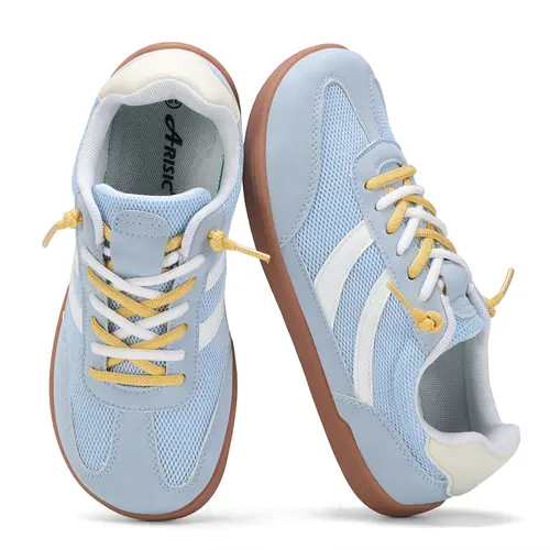 Wide Toe Box Barefoot Shoes Women Slip-on Light Casual Trainers Sneakers Minimalist Trail Running Shoe,Non-Slip Lightweight Breathable Comfortable Fashion Walking Shoes