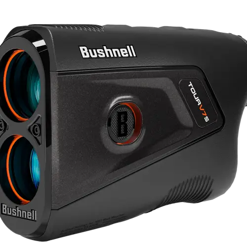 Bushnell Tour V7 Shift High-Precision Laser Rangefinder, Unisex Compact Fit Golf Gear with Slope Technology, Dual-Color OLED Display, Handheld Accurate Yardage Measurement for Hunting & Outdoor Leisure Use