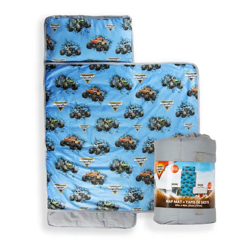 Jay Franco Favorite Adventures Portable Bedding Nap Mat - Convenience-Focused Kids' Bedding Mat with Carry Handle