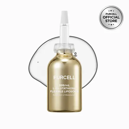 PURCELL 5% L-Glutathione (88B/mL) Flexible Liposome Face Serum (1.85 fl oz / 55 ml)