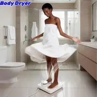 960W ABS Plastic Body Dryer - Plugged-In Self Care Gadget for Indoor Home Improvement, with Hair Drying, Selectable Modes Help Control Heat, 3-Min Skin Drying, Low Noise, Mobile Temperature Regulation
