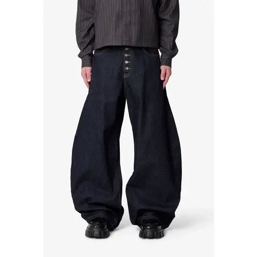 mnml Exposed Shank Barrel Denim - Rinsed Indigo
