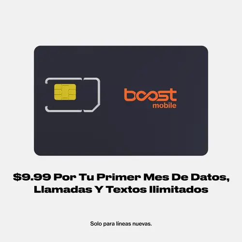 Boost Mobile Micro SIM Card Kit - $9.99 for 1 Month of All-Inclusive Data, Calls and Texts