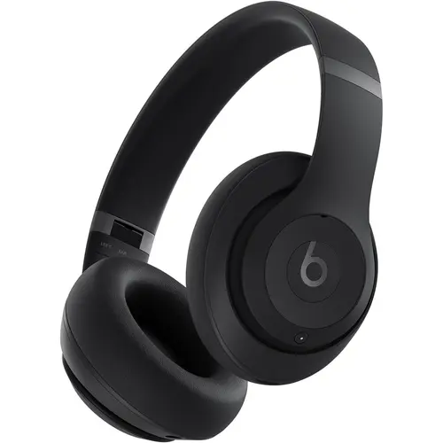 Beats By Dre Studio Pro Premium Wireless Over-Ear Headphones - 40-Hour Battery Life, Active Noise Cancelling, USB-C Lossless Audio, Apple & Android Compatible - Black