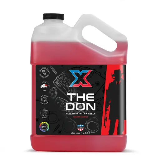 The Don Liquid Car Washing Soap Concentrate - High Lubricity, Extreme Foam Mitt Wash, Pre-Rinse First, Bug-Off Power, Boss-Kiss Shine, Works With Chrome Cannon 2.0 for Automotive Car Owners’ Cleaning & Maintenance