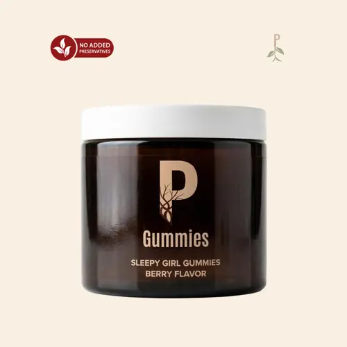 PRSPR Wellness Sleepy Girl Natural Dietary Supplement Calming Mineral Gummies - Tart Cherry Extract, 60 Pieces, Magnesium Glycinate for Absorption, Prop 65 Safe Selected Nutrients & Botanicals, US Adults' Balanced Lifestyle Support