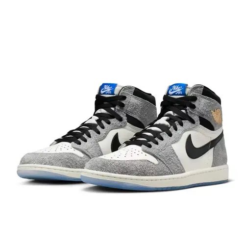 Jordan 1 Retro High OG All-Star Cool Grey Men's DZ5485-003 & GS FD1437-003 Sneaker Footwear