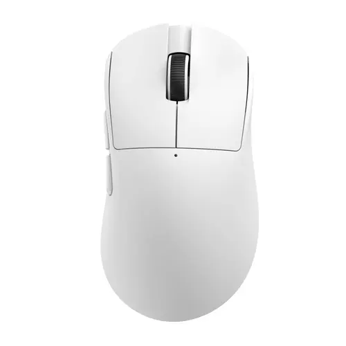 AJAZZ NJ08 Wireless Gaming Mouse, Pc Gaming Mice, Right-Hand Asymmetrical Design, RGB Buttons, Computer Peripheral, 1kHz Return Rate, 2.4G Wired & BT, 6-Gear DPI Adjustment Up to 12800, Multi-System Support