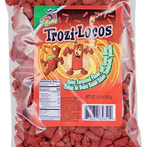 Tijuana Trozi-Locos Spicy Tamarind Soft Candy Bites 14.1oz – Sweet & Spicy Mexican Candy