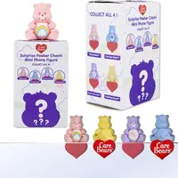 Sonix x Care Bears Peekers Adhesive Decoration Blind Box - Collectible Mini Figure (Grumpy, Cheer, Sweet Dreams or Funshine) - Fits Laptop/Phone Edge - Classic Logo, Adhesive Strips, Surprise - Cute Collectibles for Unique Gifts, Edge Placement