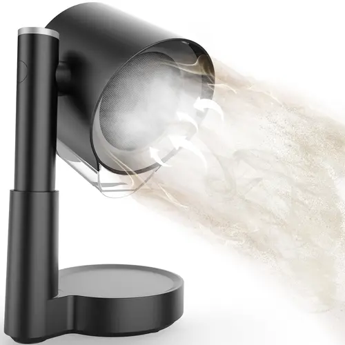 Portable Range Hood Kitchen Exhaust Fan with 3-Speed Large Oil Collection Low Noise Ductless Detachable Aluminum Filter for Hot Pot Apartments Indoor BBQ RV Camping