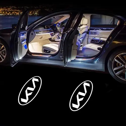 LED Car Door Welcome Courtesy Shadow Projector Lamp Logo Light for Kia Models, Stylish Car Accessory Upgrade, Durable & Functional Design, Car Door Lights, Vehicle Welcome Light