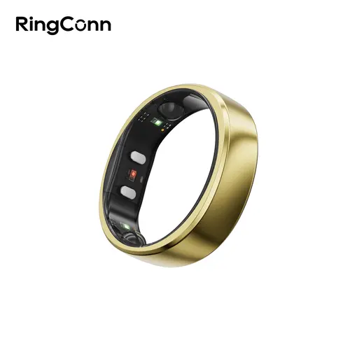 RingConn Gen 2 Wearable Smart Ring - Fitness Wearable, No APP Fees, Sleep Apnea Monitoring, 12-Day Battery, Stress/Heart Rate/Women's Health Tracker, Android & iOS Compatible