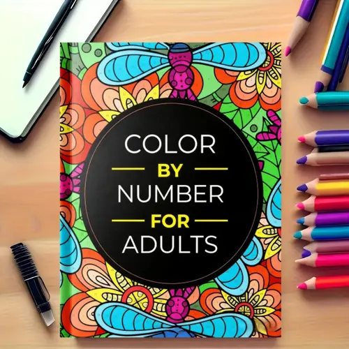 Art Book for Adults: 80 Stunning Coloring Pages for Relaxation & Stress Relief - Premium Coloring Pages Featuring Flowers, Animals, Mandalas, Nature, and Landscapes