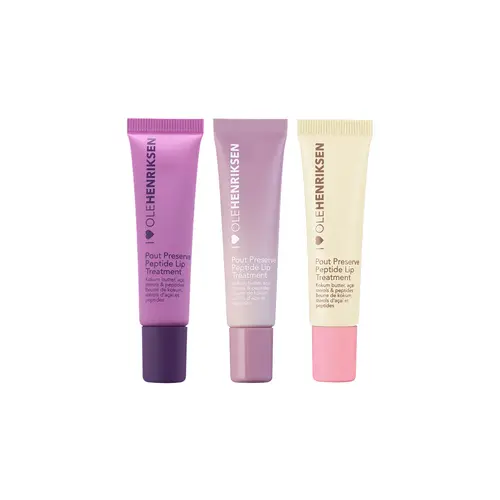 Pout Preserve Lip Treatment Party of 3 Lip Care Duo Lip Plumping Oil