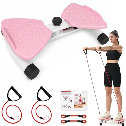 Waist Twisting Board - Abdominal Exerciser, Core Workout Gym Equipment, Portable Core Board for Women, 300 lbs Capacity, Easy to Use at Home, Sporty Waist Slimmer, Cardio Training Tool