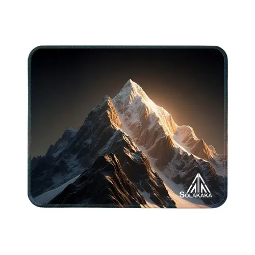 Solakaka Magic Mouse Pad - Office Computer Accessory, Room Accessory, High-Precision Desktop Protective Decorative Pad, Non-Slip Durable Rubber, Sunlight on Golden Mountains Design, Room Accessories,back to school,back to school haul