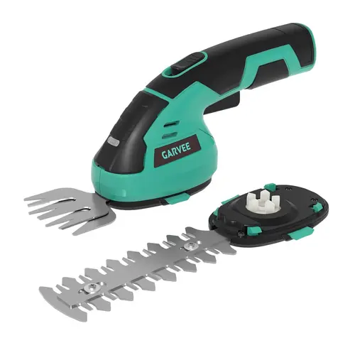 Powerful 2-in-1 Wireless Grass Shear & Shrub Trimmer - 7.2V Rechargeable Handheld Electric Hedge Cutter, Type-C Charging, Lightweight, Portable, Easy to Use