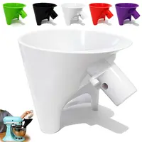 Flour Funnel for Kitchen Aid Mixer, KitchenAid Mixer Funnel Attachment | Kitchen Aid Mixer Accessories and Attachments: Flour Funnel for Stand Mixer, Fits 4.5–5 Qt Tilt-Head Models