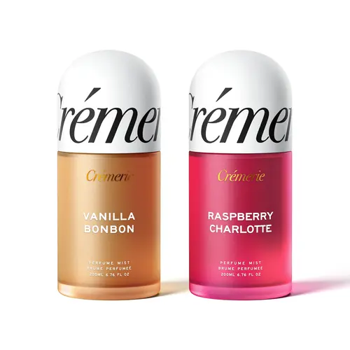 Cremerie Vanilla Berry Perfume Mist Duo | Sweet Vanilla + Berry Gourmand Fragrance Set