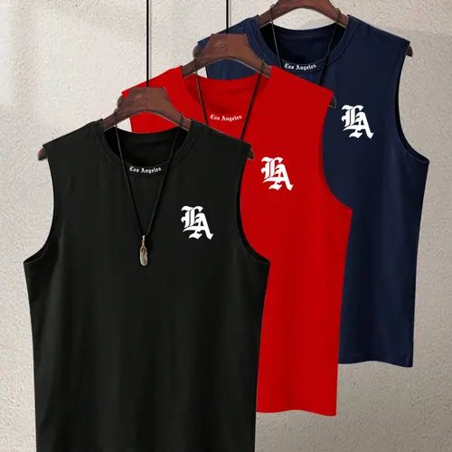 Men's 3-Pack Quick-Dry Sleeveless Tank Tops, Fitted Gym Muscle Tees for Summer Sports and Daily Wear, Comfortable Athletic Base Layer, Activewear Sleeveless, Athletic Apparel Tops, Sleeveless Workout, Gymswear