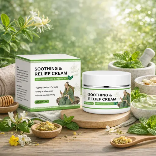 Original Soothing Relief Cream – Natural Plant-Based Moisturizing Balm for Sensitive Skin | Fragrance-Free Gentle Formula | Daily Face & Body Skin Care for Dry, Uncomfortable Skin
