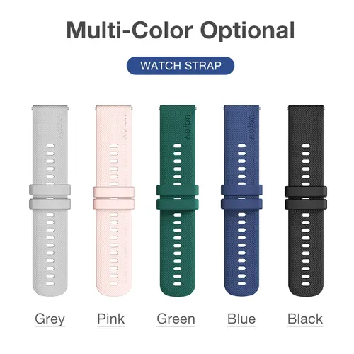 AOLON Smartwatch Replacement Strap, 22mm Silicone Steel Band, Compatible with GTR3 / GTR / Navi R3 Ultra / GT6PRO / GT5PRO / Luxor / CURVE3 / GTS3, Accessories, Smartwatch Accessories