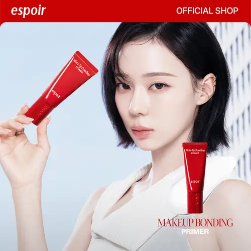 [Espoir Official][NEW] Makeup Bonding Primer | Hydrating Face Primer with Hyaluronic Acid, Smooths Skin & Grips Makeup | Vegan K-Beauty