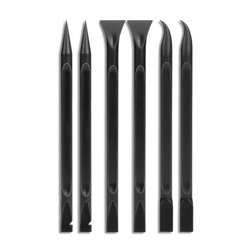 Car Detailing Pick Set, Plastic Automotive Cleaning Tool Kit with 6 Cleaning Heads, Safe for Interior & Exterior Detail Use