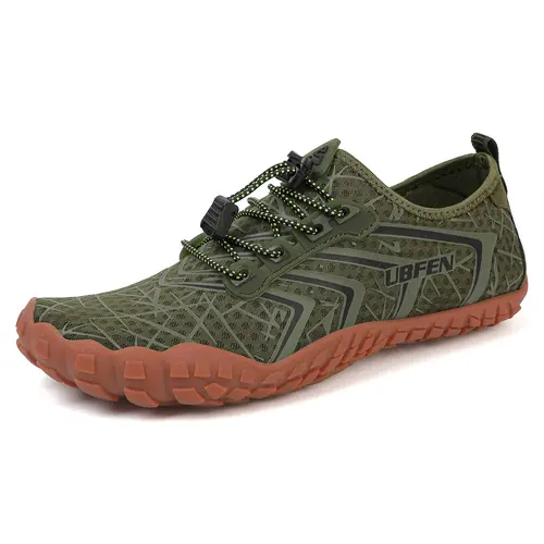 UBFEN Unisex Barefoot Water Shoes, Quick-Dry Comfortable Cloth Fabric, Rubber Sole with Honeycomb Design - Daily Swimming, Boating Use,back to school,back to school haul